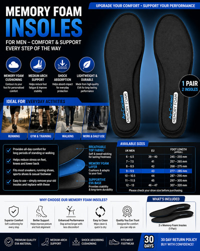 Insoles skechers mens shoes - insoles,