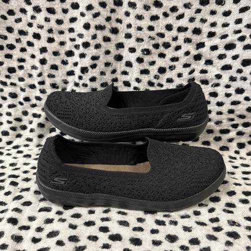 Skechers black slip - slip, ballet