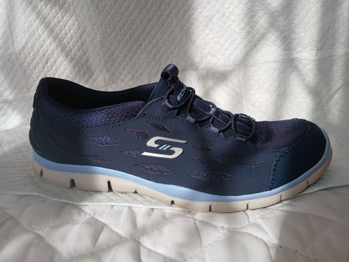 Ladies navy blue skechers - navy, with