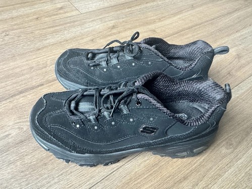 Sketchers lites black suede - sketchers,